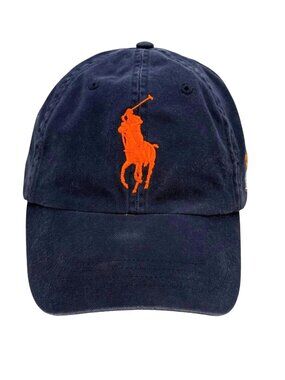 Polo Ralph Lauren 2011 US Open Big Pony Adjustable Navy Baseball Hat Cap Golf